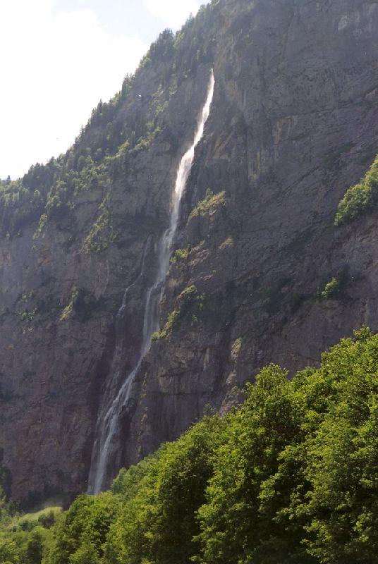 Staubbachfall Reigoldswil waterfalls switzerland